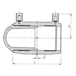 Rehau Smartfuse Verschlussmuffe 125mm, PE 100, PN 16, Schwarz... REHAU-12330721001 4007360218379 (Abb. 1)