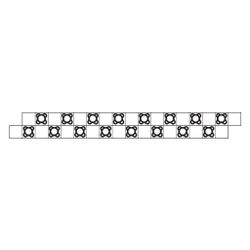Rehau Verknüpfungsstreifen für Noppenplatten Varionova... REHAU-12278491001 4007360322878 (Abb. 1)