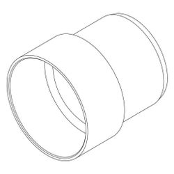 Rehau Raupiano Plus Anschlussstück DN 50/40 - 30, an Metallrohre... REHAU-11214141001 4007360058609 (Abb. 1)
