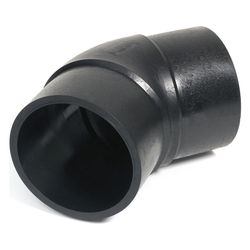 Rehau Winkel, SDR 17, Durchmesser 280mm, PE 100, 45 Grad, Schwarz... REHAU-12797261001 4007360222536 (Abb. 1)