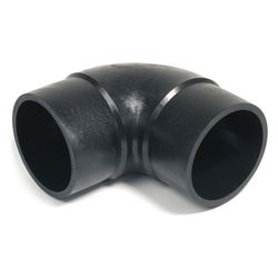 Rehau Winkel, SDR 17, Durchmesser 315mm, PE 100, 90 Grad, Schwarz... REHAU-12797861001 4007360222604 (Abb. 1)