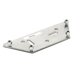 Rehau Halter Druckluftverteilerdose für 3-fach Druckluftverteilerdose, inkl. 4 Schra... REHAU-12494001001 4007360192600 (Abb. 1)