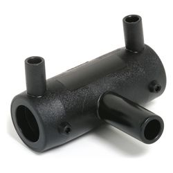 Rehau Smartfuse T-Stück, Rohraußendurchmesser 125x110x125mm, PE 100, PN 16, Schwarz... REHAU-12332121001 4007360218515 (Abb. 1)