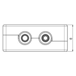 Rehau Kreuzungsfitting Rautitan 20x16x16mm... REHAU-11777031001 4007360639464 (Abb. 1)