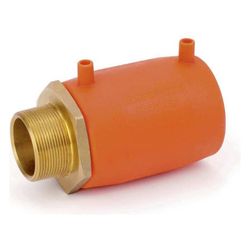 Rehau Fusapex 2.0 Übergang mit Außengewinde 50mm x R 1 1/2", Orange... REHAU-14847311001 4062178993283 (Abb. 1)