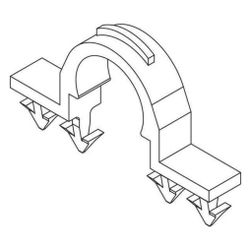 Rehau Rohrhaltenadel Rautac 14-17, Rot, 12177571001... REHAU-12177571001 4007360525729 (Abb. 1)
