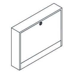 Rehau Verteilerschrank 305/950, Aufputz, verzinkt... REHAU-13491001001 4007360530877 (Abb. 1)