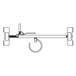 Rehau Rautherm Türspreizer mit Rohrführung... REHAU-11040271001 4007360559519 (Abb. 1)