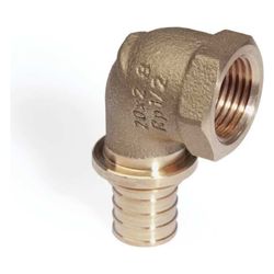 Rehau Winkelübergang Rautitan RXplus stabil, 63mm x Rp 2", Rotguss... REHAU-14600421001 4062178755522 (Abb. 1)
