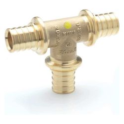 Rehau T-Stück Rautitan LX plusG, Messing, 32x32x32mm... REHAU-13129521001 4007360542849 (Abb. 1)