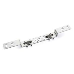 Rehau Halter O 75/150, für Doppelanschluss, inkl. 2 EPDM-Dämmscheiben und 4 Schraube... REHAU-11055291008 4007360628550 (Abb. 1)