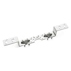 Rehau Halter O 75/150, Tiefe 48mm, inkl. 2 EPDM-Dämmscheiben und 4 Schrauben M5... REHAU-11055381008 4007360629434 (Abb. 1)