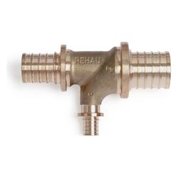 Rehau Rautitan Bogen-T-Stück RXplus 32/16/25mm, Rotguss... REHAU-14563971001 4061264398117 (Abb. 1)
