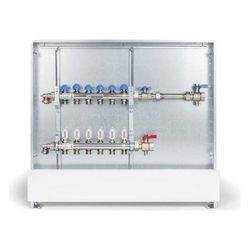 Rehau Rautherm Unit, HKV-D V2A und UP 110, 10 Heizkreise, Wärmemengenzähler horizont... REHAU-11068301001 4059757752805 (Abb. 1)