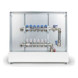 Rehau Rautherm Unit, HKV-D V2A und UP 75, 2 Heizkreise, Wärmemengenzähler vertikal r... REHAU-11058021001 4007360635992 (Abb. 1)