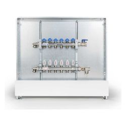 Rehau Rautherm Unit, HKV-D V2A und UP 75, 2 Heizkreise, Strangregulierventil rechts... REHAU-11065821001 4059757720521 (Abb. 1)