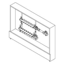 Rehau Rautherm Unit, Easyflow und UP 75, 7 Heizkreise, Wärmemengenzähler horizontal ... REHAU-11060171002 4059757763108 (Abb. 1)