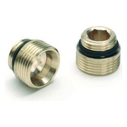 Rehau Anschlussnippel-Set G 1/2" x G 3/4", 12407111001... REHAU-12407111001 4007360165703 (Abb. 1)