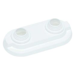 Rehau Doppelrosette 16/20mm für Rautitan stabil... REHAU-12407771001 4007360203924 (Abb. 1)