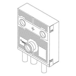 Rehau Sanitärbox für Spültisch Einzelanschluss, Rautitan stabil 16... REHAU-11102261001 4007360579401 (Abb. 1)