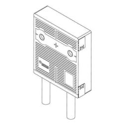Rehau Sanitärbox für Badewanne / Dusche AP, Einzelanschluss, Rautitan stabil 16... REHAU-11102281001 4007360579425 (Abb. 1)