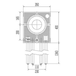 Rehau SanitärboxPlus für Dusche UP iBox, Durchschleifanschluss, Rautitan stabil 20... REHAU-11102471001 4007360579531 (Abb. 1)