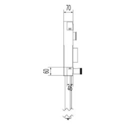 Rehau Sanitärbox für Waschtisch mit 2x Wasserzählergehäuse 2" Koax und UP-Ventil 3/4... REHAU-11102491001 4007360579555 (Abb. 1)