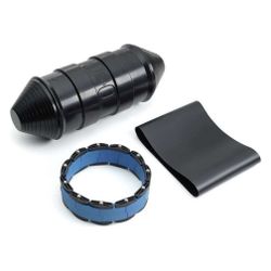 Rehau Rauvitherm Hauseinführung bis Rohr Außendurchmesser 210mm, Bohrung 300mm... REHAU-11072431001 4061264920615 (Abb. 1)