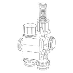 Rehau Rautherm Speed HKV-D Polymer, Erweiterungsset Konnektor 16... REHAU-14707021001 4061264884177 (Abb. 1)