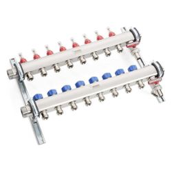 Rehau Rautherm Industrieverteiler IM-D S 32 Eurokonus, 12 Heizkreise... REHAU-14701101001 4007360603700 (Abb. 1)