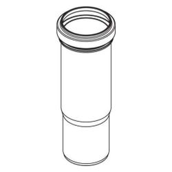 Rehau Raupiano Plus Langmuffe DN 50, 11241091001... REHAU-11241091001 4062178676292 (Abb. 1)