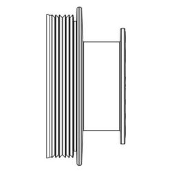 Rehau Rauthermex Muffendichtring 91mm, passend für Muffe klein... REHAU-13300171001 4007360713034 (Abb. 1)