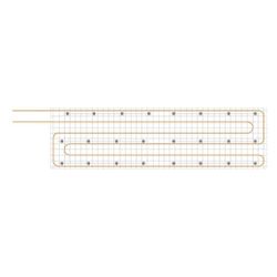 Rehau Oberflächennahe Betonkerntemperierung 14/15 mit Betonfuß, 2x1m Anbindeleitung ... REHAU-12081501222 4068767634384 (Abb. 1)