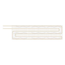 Rehau Oberflächennahe-Betonkerntemperierung 14/7,5 mit PE-Abstandshalter, 2x1m Anbin... REHAU-12080001222 4068767636470 (Abb. 1)