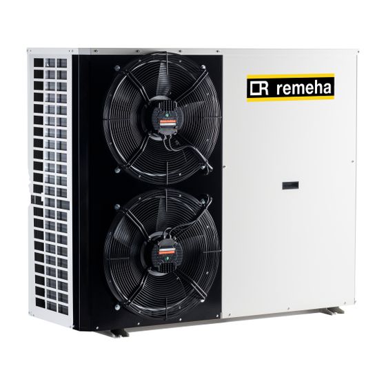 Remeha Effenca MT 20 Mitteltemperatur Wärmepumpe mit 75db und Leistung von 21,22kW bei A7/W35