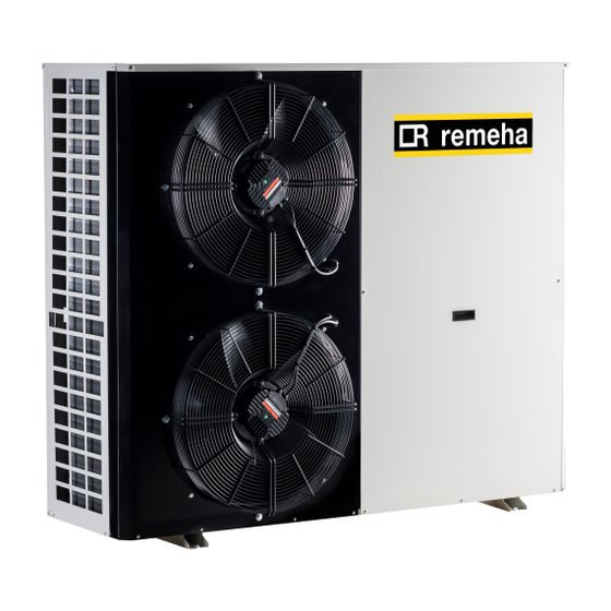 Remeha Effenca MT 33 EC Mitteltemperatur Wärmepumpe mit korrosionsfester Verdampferbeschichtung, 78db und von 33,4kW bei A7/W35