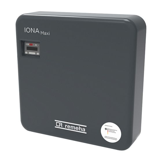 Remeha Wasseraufbereitungsmodul Iona Maxi LTE