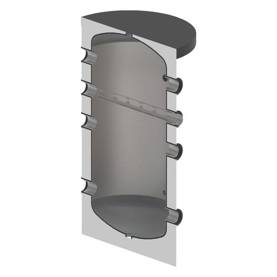Remeha Pufferspeicher Centra 1000 D, 1000L, 2075x1070mm, 7868052