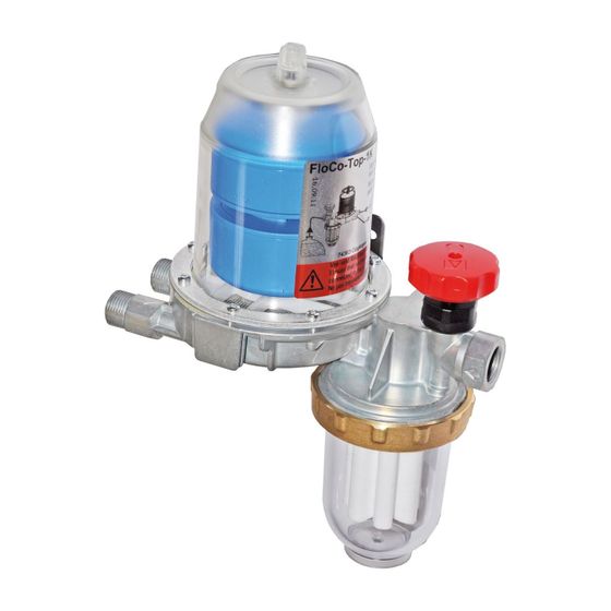 Remeha Ölfilter mit Entlüfter Flocotop
