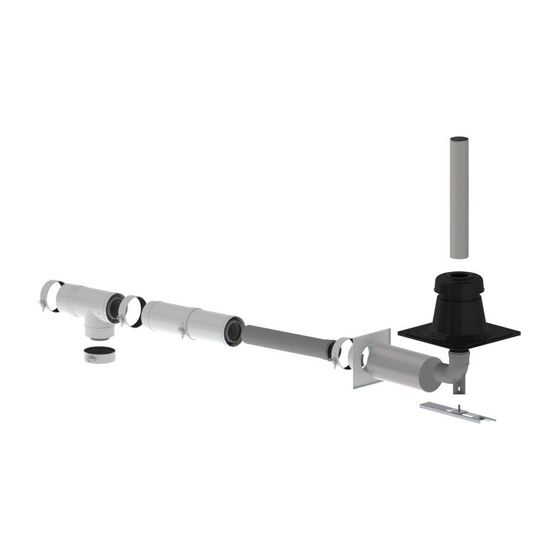 Remeha PPS-Grundbausatz Rus DN 60/100, Schacht