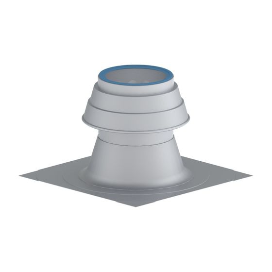 Remeha Aluminium Aufsatz mit Hinterlüftung DN 80