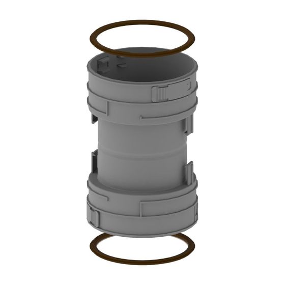 Remeha Verbindungsstück PP DN 130 Flex-Flex