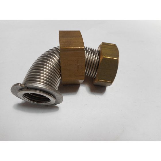 Remeha Wellschlauch DN 16,75mm, 90 Grad vorgebogen, 7801489
