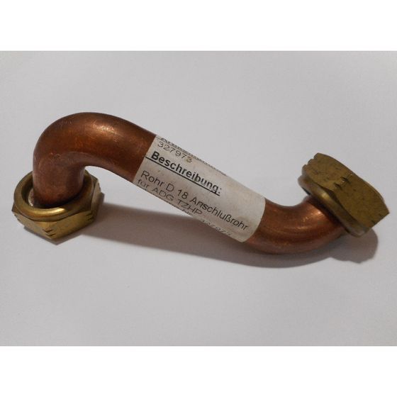 Remeha Anschlussrohr für Ausdehnungsgefäß, 18mm, 0328199