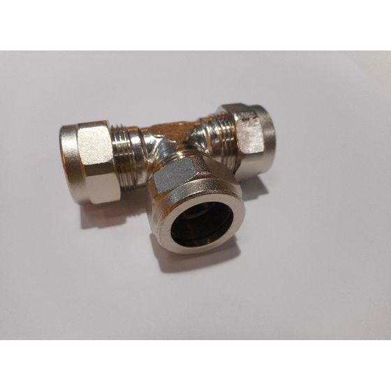 Remeha T-Stück, 18x18mm mit Entlüfter, 300002006