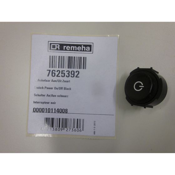 Remeha Schalter Schwarz, 7625392