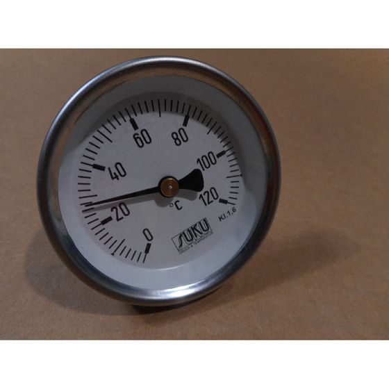 Remeha Thermometer, 0-120 Grad C, 63mm, Klasse 1,6, 7628540