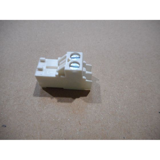 Remeha Stecker 2-polig T-out, Weiß, 7843636