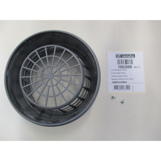 Remeha Lufteinlass-Adapter, D200, 7662699