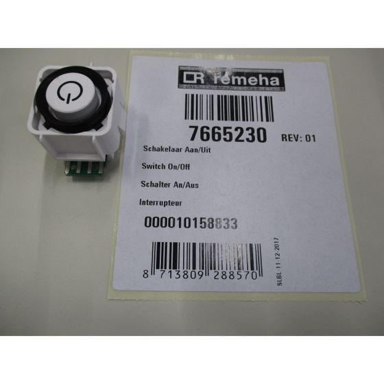 Remeha Netzschalter Ein/Aus, 7665230